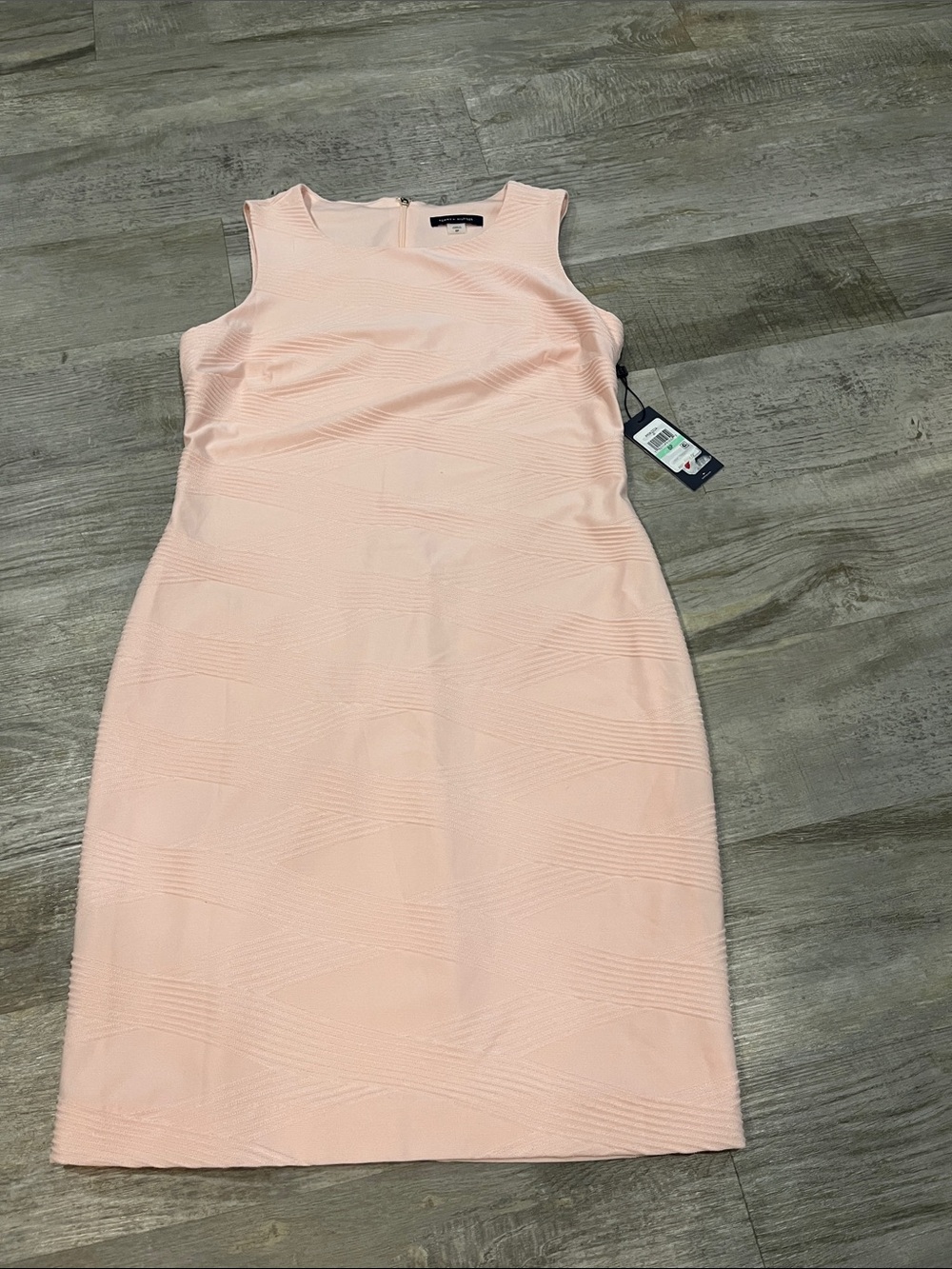Tommy Hilfiger dress 8P new Sleeveless Pink Sheath Dress - Unknown Brand - Picture 3 of 9